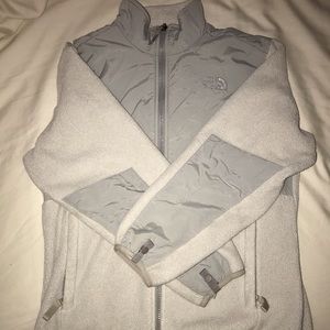 Girls Large north face fleece jacket